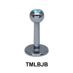 Basic Titanium Labret Jewelled Balls TMLBJB